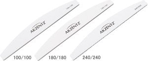 Akzentz White 150/150 Curved Files - Single