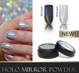 Moyra Mirror Holo Powder - Silver 01