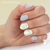 Moyra Stamping Plate 102 - Fine Lines