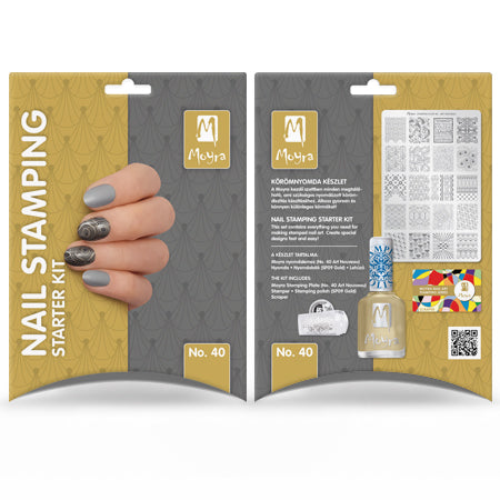 Moyra Nail Stamping Starter Kit No. 40