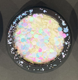 Moyra Holo Glitter Mix No.12 - Chameleon White